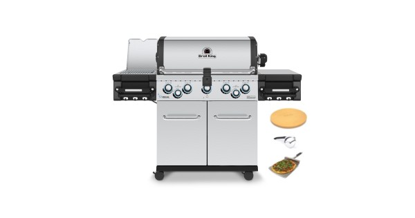 Broil King Regal S590 IR Gas BBQ Free Cover and Accessories The BBQ Shop